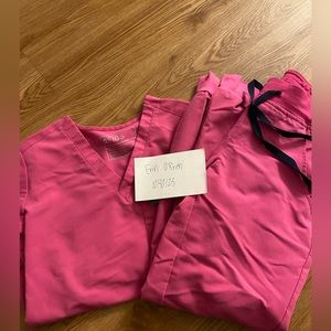 Ultra rose figs joggers